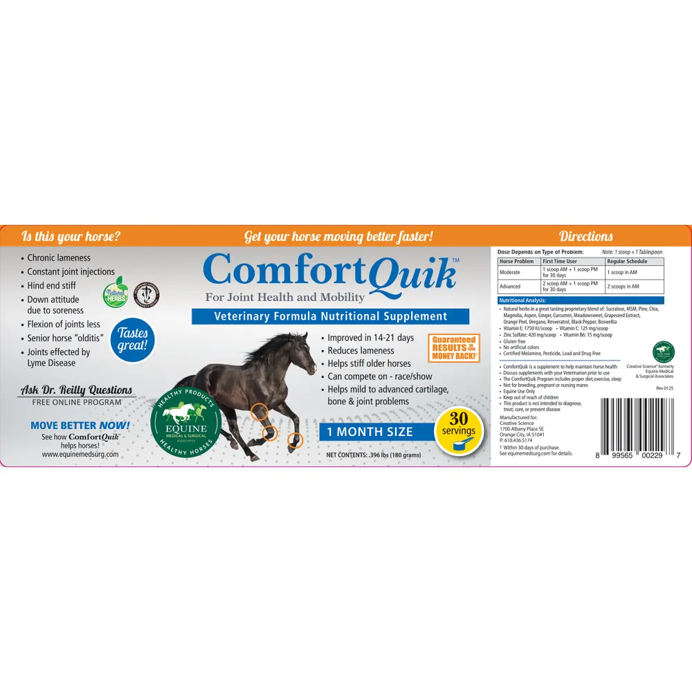 Comfort Quik Original Joint Health & Mobility Supplement 4 Comfort Quik Original Joint Health & Mobility Supplement - Image 2