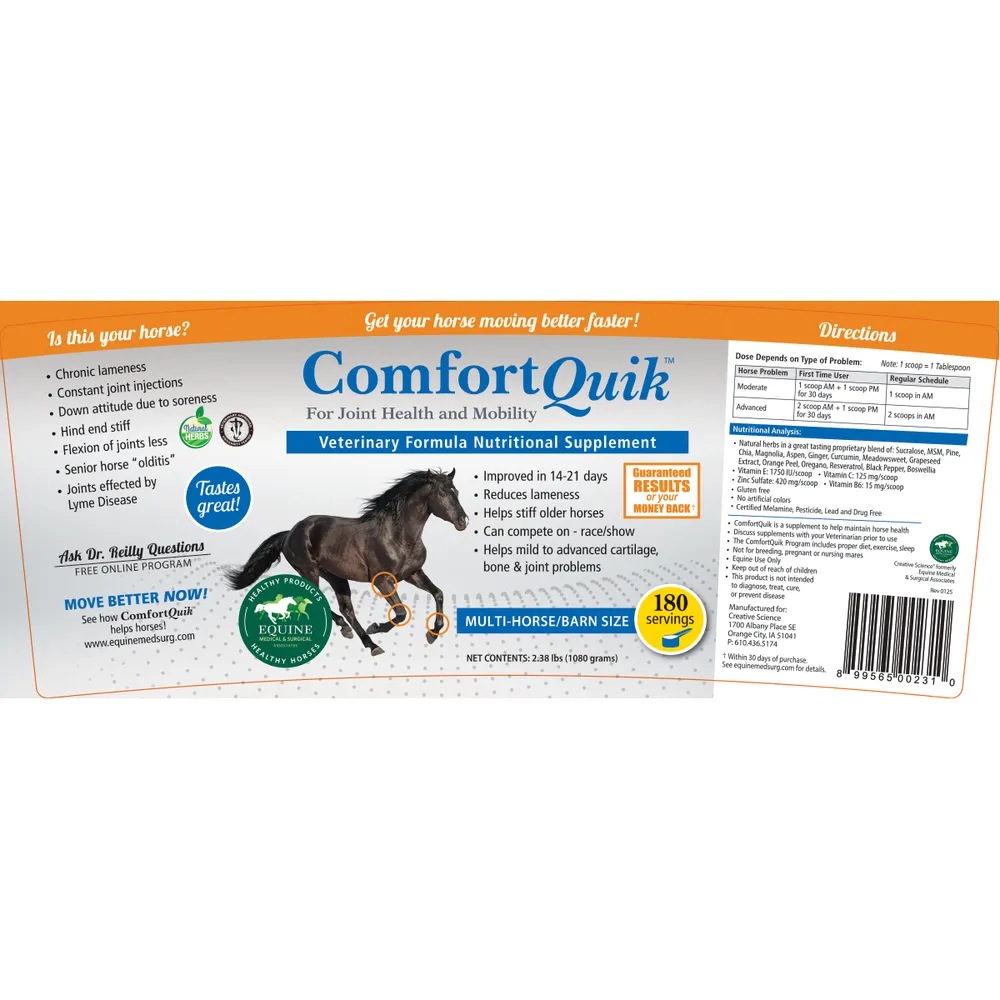 Comfort Quik Original Joint Health & Mobility Supplement 6 Comfort Quik Original Joint Health & Mobility Supplement - Image 4