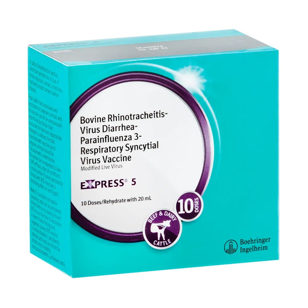 Boehringer Ingelheim Express 5 Cattle Vaccine 3 Boehringer Ingelheim Express 5 Cattle Vaccine