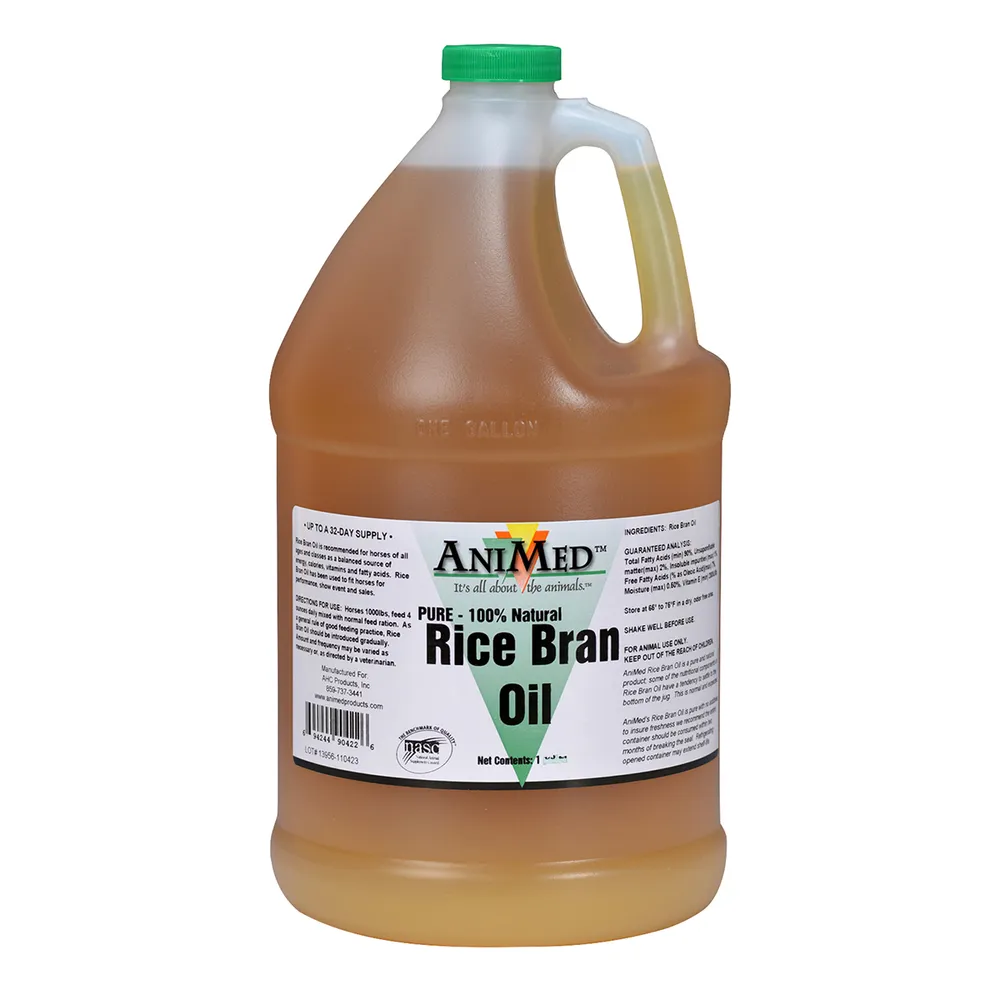 Pure Rice Bran Oil Horse Supplement 3 Pure Rice Bran Oil Horse Supplement