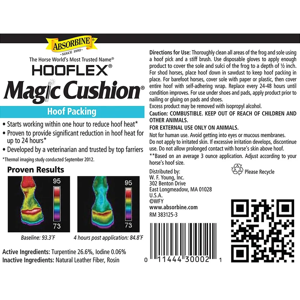 Absorbine Hooflex Magic Cushion Hoof Packing 4 Absorbine Hooflex Magic Cushion Hoof Packing - Image 2