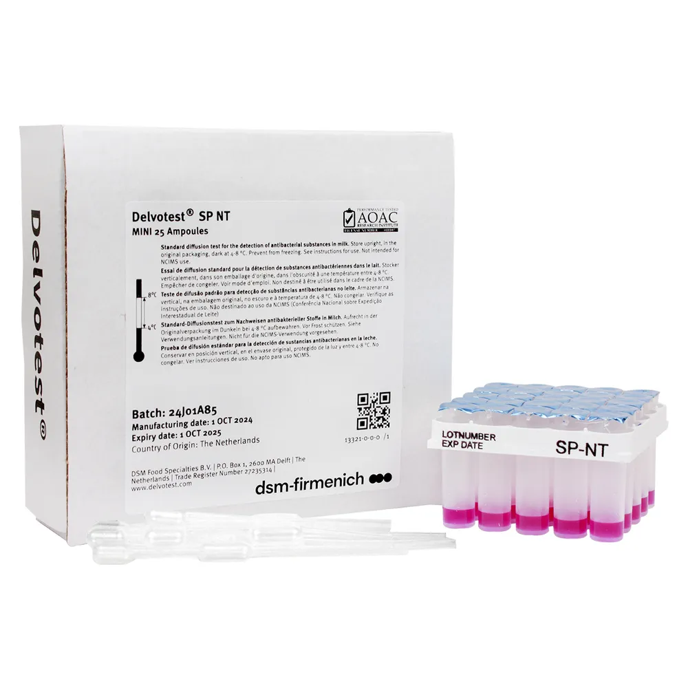 Delvotest SP-NT Milk Test Kit 3 Delvotest SP-NT Milk Test Kit
