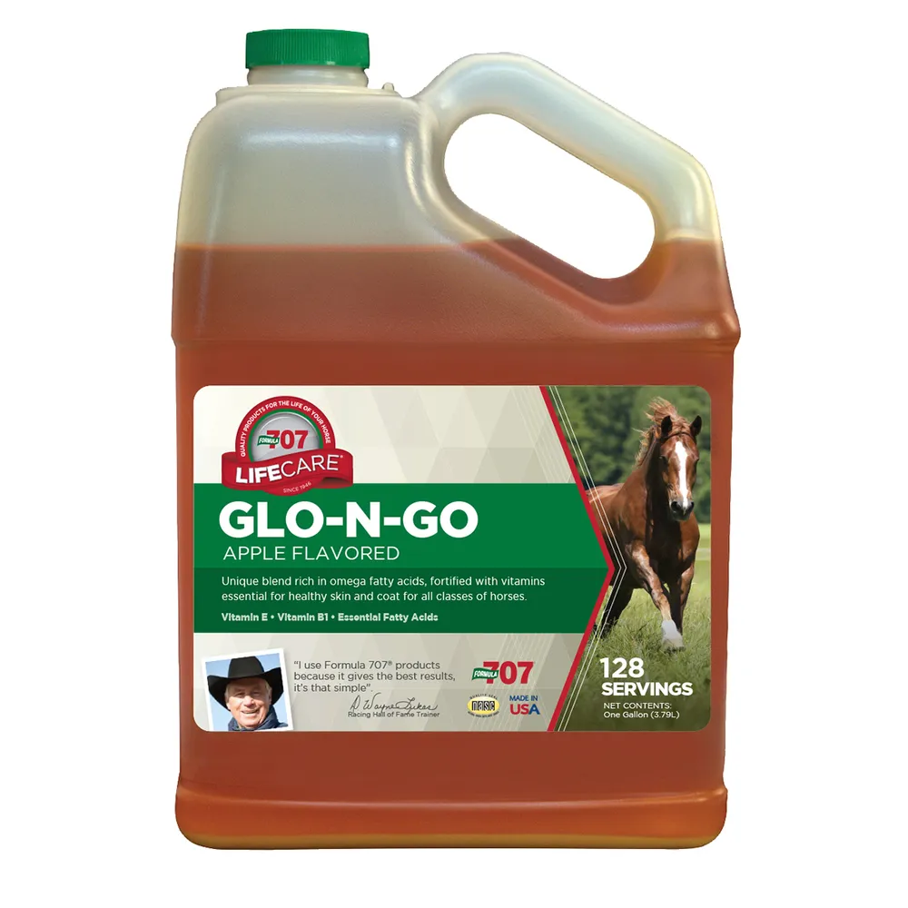 Formula 707 Glo-N-Go Liquid Supplement For Horses 3 Formula 707 Glo-N-Go Liquid Supplement For Horses