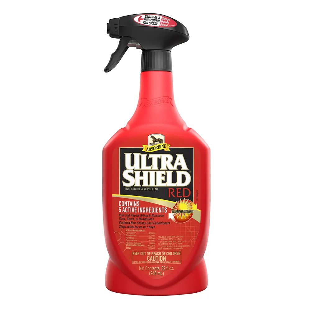 Absorbine Ultra Shield Red Fly Spray For Horses 3 Absorbine Ultra Shield Red Fly Spray For Horses