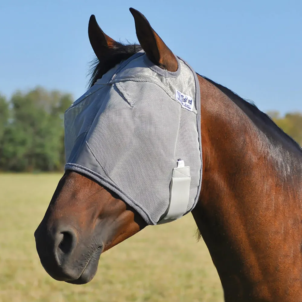 Crusader Standard Nose Pasture Fly Mask Without Ears 4 Crusader Standard Nose Pasture Fly Mask Without Ears - Image 2