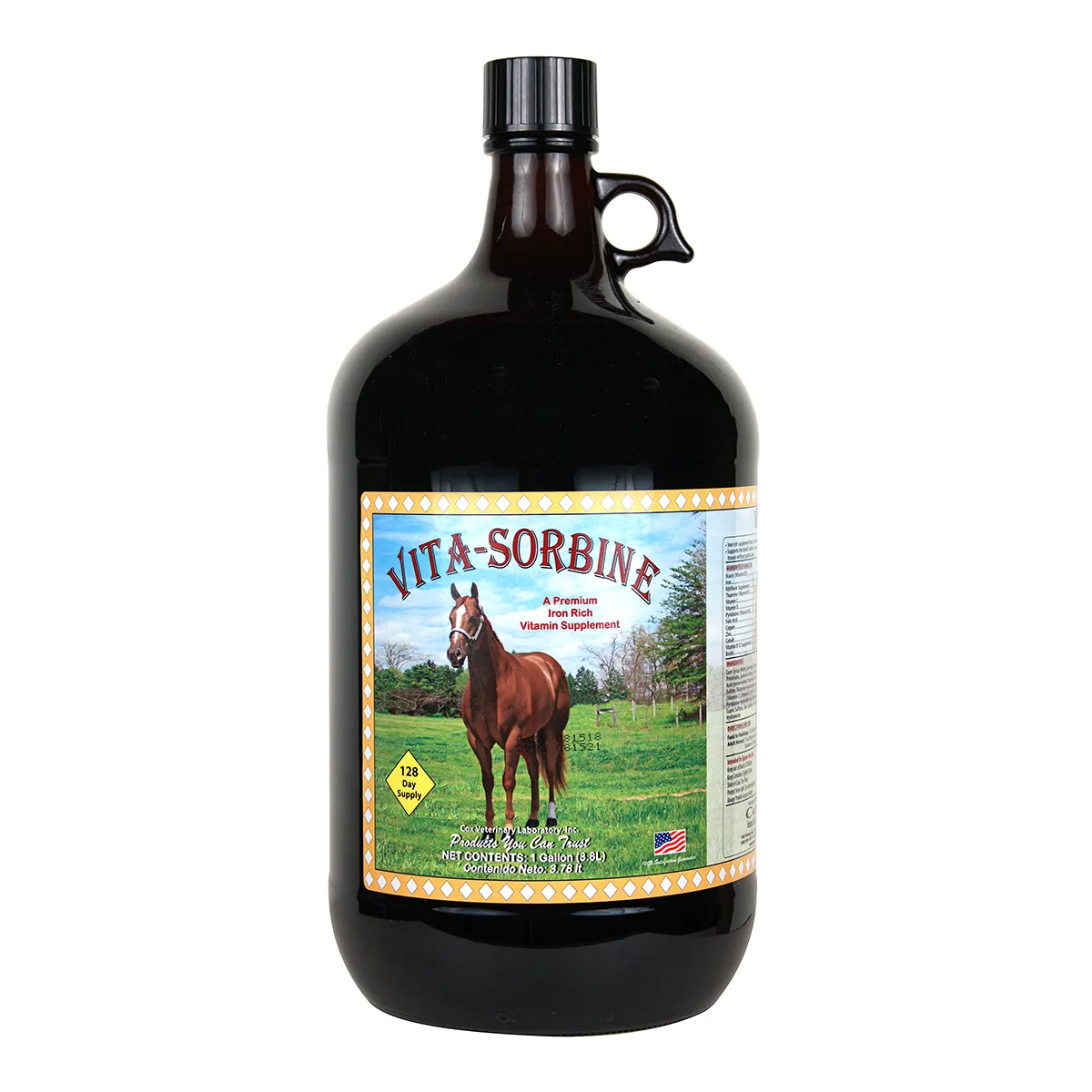 Vita-Sorbine Iron-Rich Vitamin Supplement For Horses 3 Vita-Sorbine Iron-Rich Vitamin Supplement For Horses