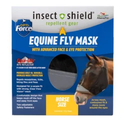 Opti-Force Equine Fly Mask Without Ears -Poultry Supply Store 15652