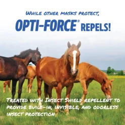 Opti-Force Equine Fly Mask Without Ears -Poultry Supply Store 15652 5