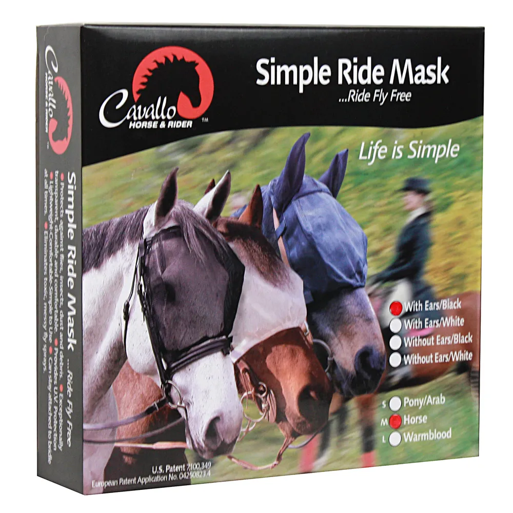 Cavallo Simple Ride Mask With Ears 3 Cavallo Simple Ride Mask With Ears