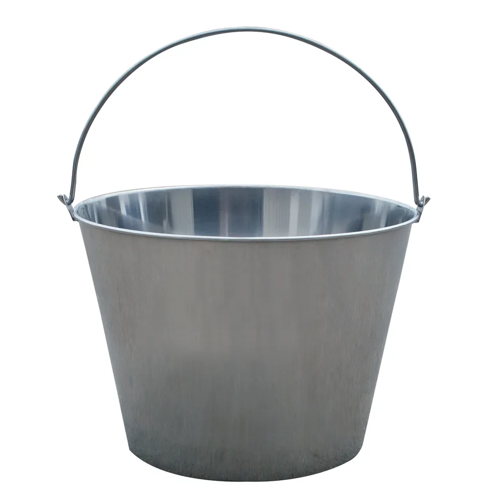 Stainless Steel Dairy Pail 3 Stainless Steel Dairy Pail