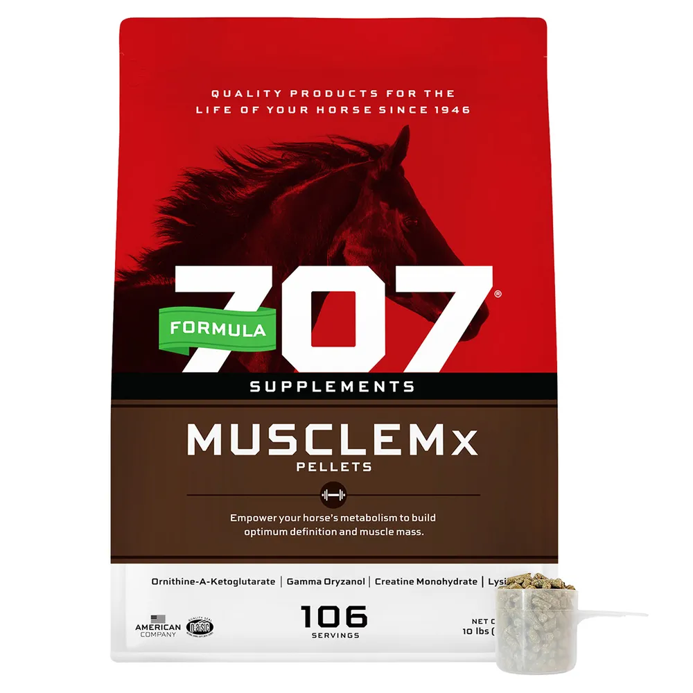 Formula 707 MUSCLEMx Pellets Supplement For Horses 3 Formula 707 MUSCLEMx Pellets Supplement For Horses