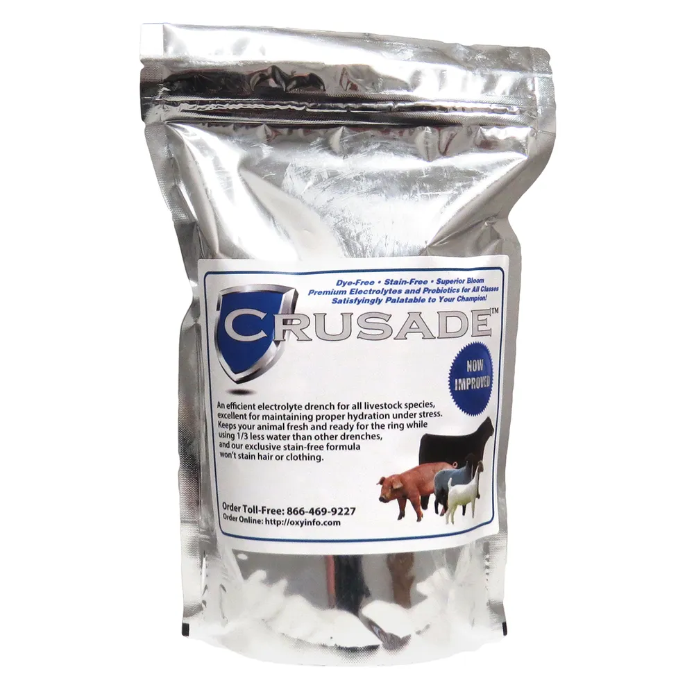 Crusade Electrolyte Drench For Livestock 3 Crusade Electrolyte Drench For Livestock