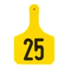 Y-Tex Numbered Cow Y-Tag Ear Tags 2 Y-Tex Numbered Cow Y-Tag Ear Tags -Poultry Supply Store 17478
