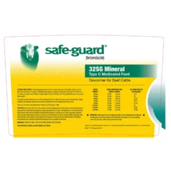 Safe-Guard 32SG Mineral Type C Medicated Dewormer Beef Cattle Feed 7 Safe-Guard 32SG Mineral Type C Medicated Dewormer Beef Cattle Feed -Poultry Supply Store 18709 3