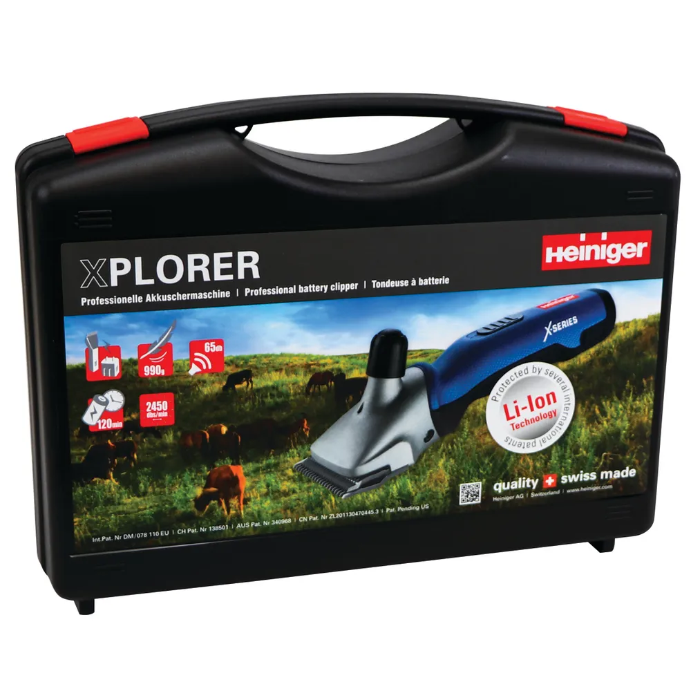 Xplorer Cordless Cattle & Equine Clipper 4 Xplorer Cordless Cattle & Equine Clipper - Image 2