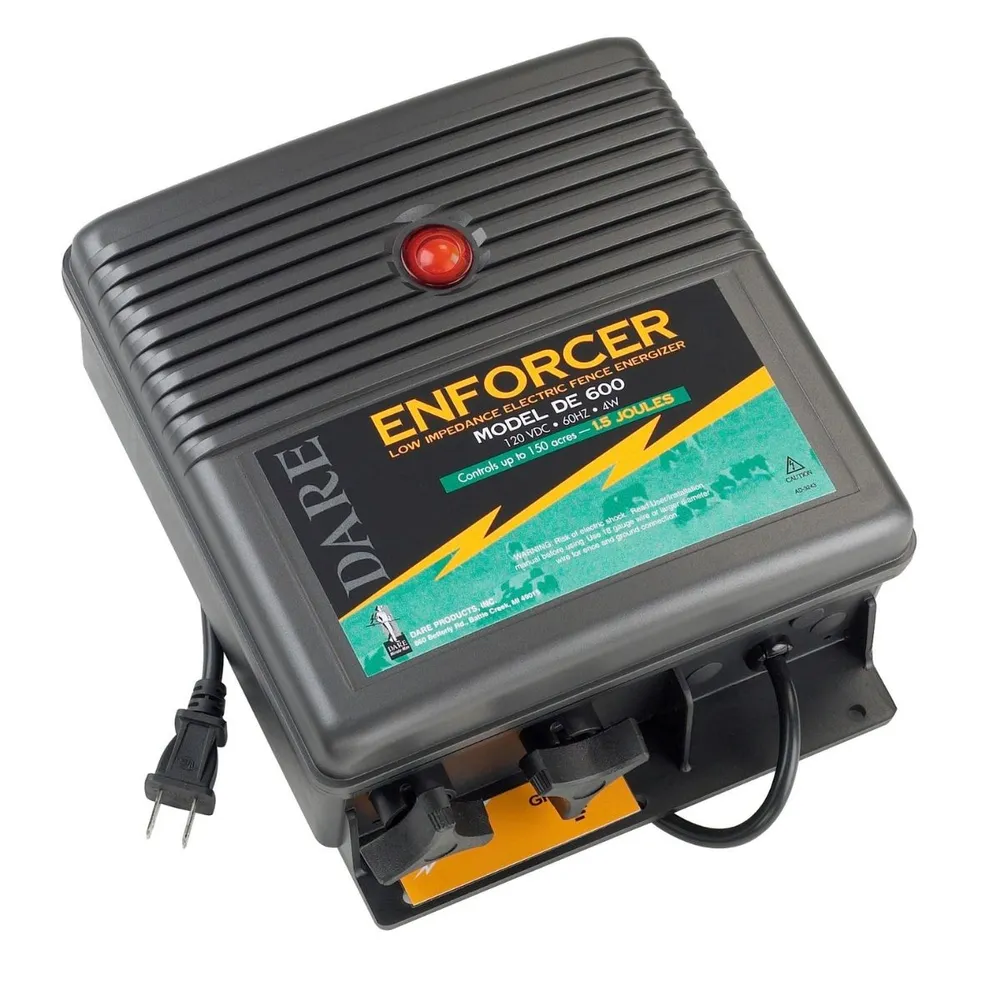 Enforcer DE600 110V Electric Fence Energizer 3 Enforcer DE600 110V Electric Fence Energizer