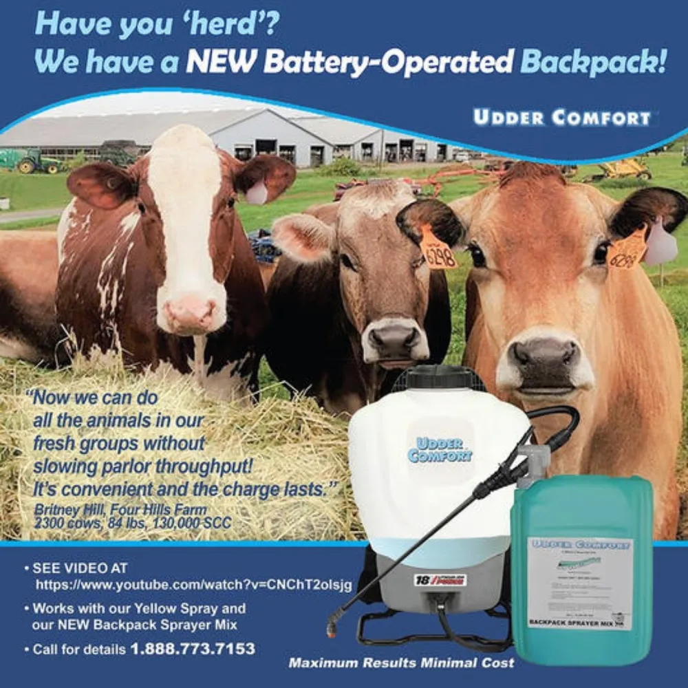Udder Comfort Backpack Sprayer Mix 4 Udder Comfort Backpack Sprayer Mix - Image 2