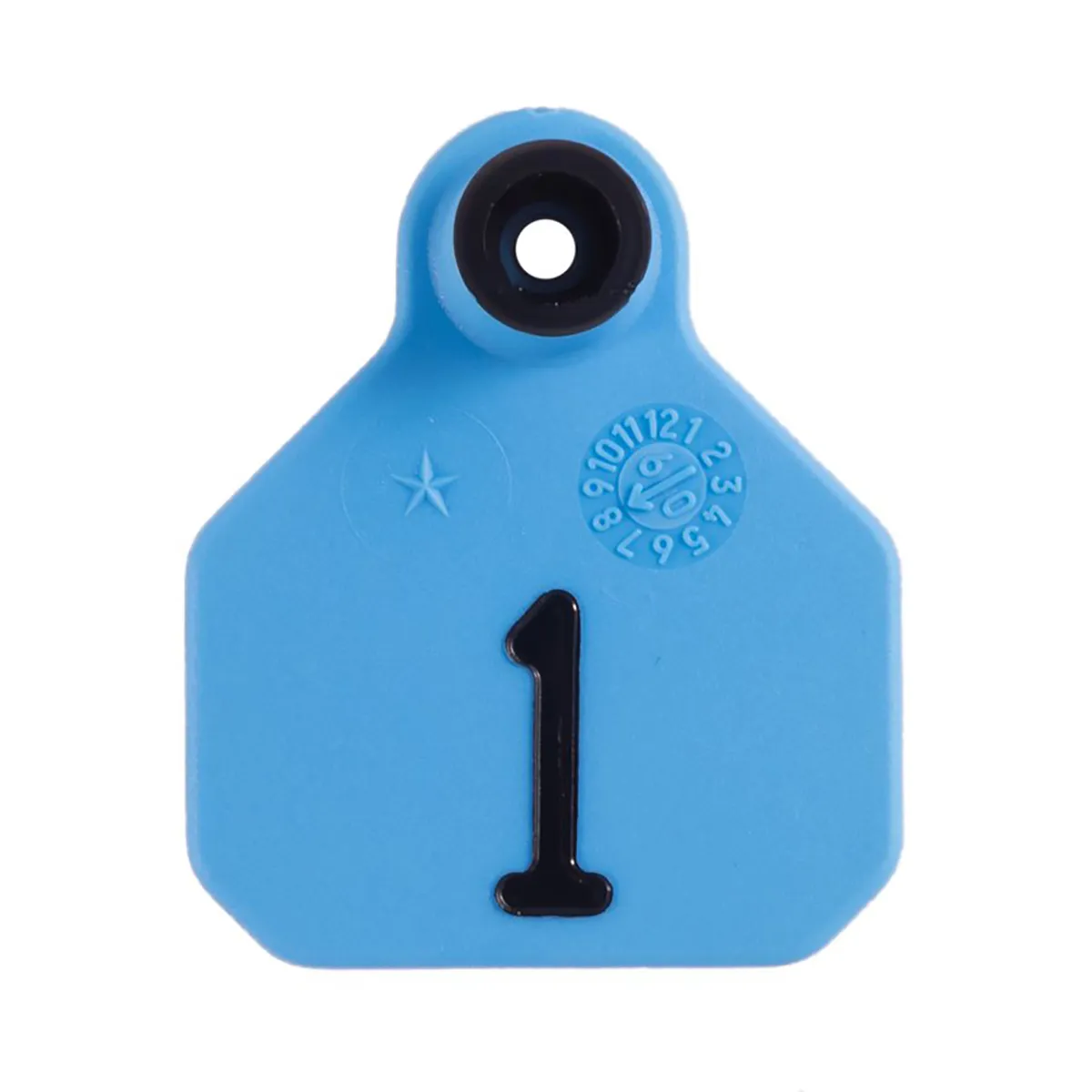 Y-Tex 1-Star Mini Numbered All American Ear Tags 3 Y-Tex 1-Star Mini Numbered All American Ear Tags